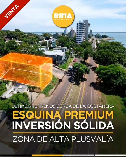 Terreno en esquina — RIMA