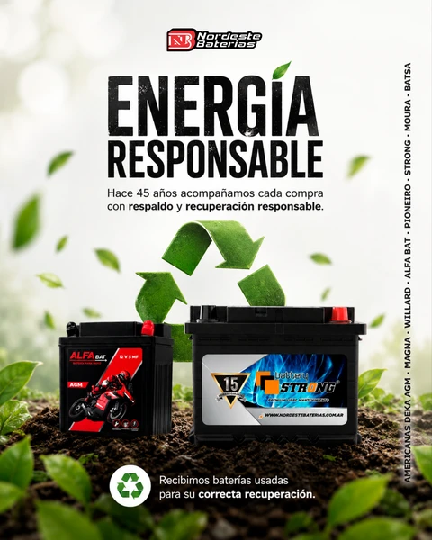 Energía responsable — Nordeste Baterías